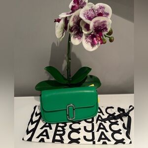 Marc Jacobs Vibrant Green Crossbody Bag